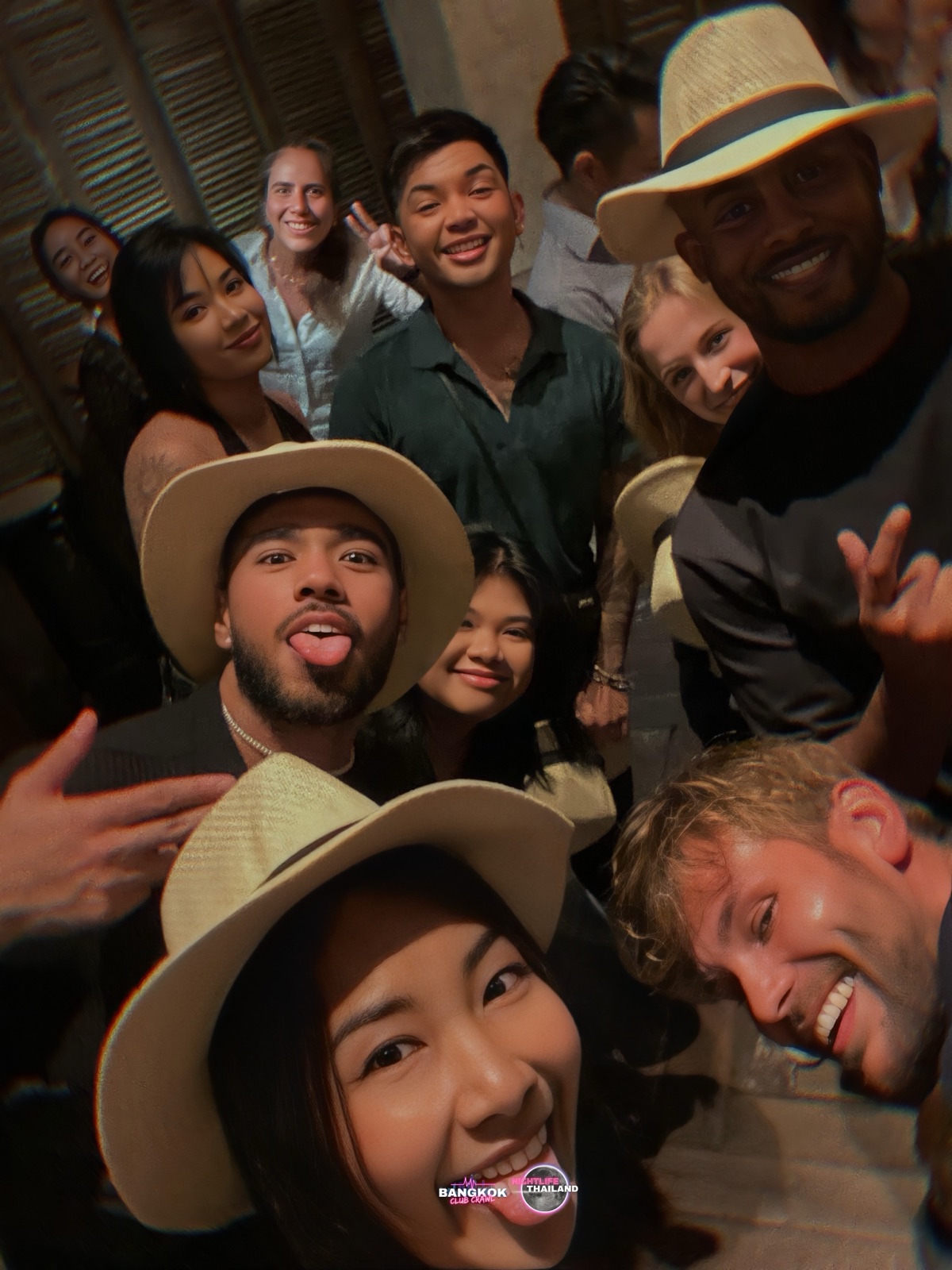 The crew — group photo